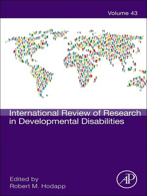 cover image of International Review of Research in Developmental Disabilities